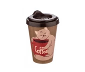 2 Adet Plastik Kahve Bardağı Coffee Cup - 1