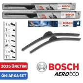 Opel Astra H Ön Arka Silecek 2004-2 Bosch Aeroeco-Rear - 1