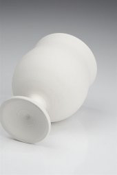 Klasik Kadeh - Seramik Bisküvi (Ham Ürün) | Boyanabilir Obje thumbnail 3