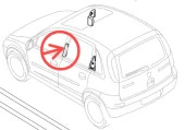 Opel Corsa C Orta Direk Kapağı (1 Adet) - 2