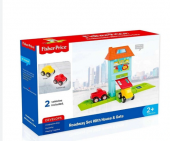 Dolu 1824 Fisher Price Roadway Set With House Yol ve Garaj Seti - 1