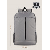 İdabag Bacpack Comfort 15.6" Su Geçirmez Laptop Notebook Bilgisayar Sırt Çantası Gri - 1
