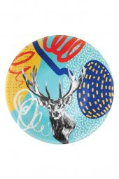 Kütahya Porselen Madagaskar Deer 27 cm Servis Tabağı - 1