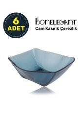 Bonelegant 6 Parça Lacivert Cam Kase&Çerezlik - 1