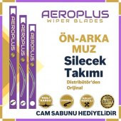 Aeroplus Opel Zafira A Ön Arka Muz Silecek Takımı 1999-2005 - 1