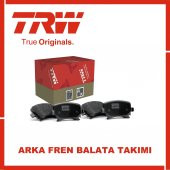 Toyota Corolla D4d 2002-2007 TRW Arka Fren Balatası - 1