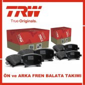 Toyota Auris D4d 2013-2018 TRW Ön ve Arka Fren Balatası - 1