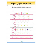 Okul Öncesi Süper Çizgi Çalışması Kitabı - 4