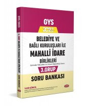 2023 Belediye ve Bağlı Kuruluşları İle Mahalli İdare Birlikleri 3. Grup Soru Bankası Data Yayınları - 1