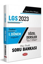 2023 Lgs 1. Dönem Sözel Soru Bankası - - 1