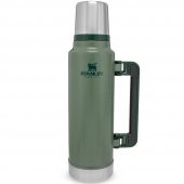 Stanley 10-08265-001 Klasik Vakumlu 1.4 Litre Çelik Termos - Yeşil - 1