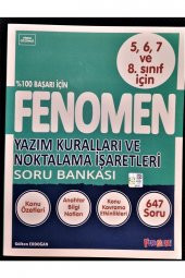 5, 6, 7. Sınıf Lgs Yazım Kuralları Ve Noktalama Işaretleri Soru Bankası - 1