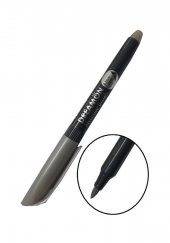 Grafik Kalemi ve Davetiye Kalemi Metalik Gümüş Gri Lineplus Dreamon 1 Adet 0.5-2.0 mm Metallic Brush - 1