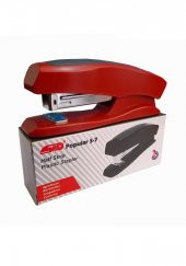 Zımba Makinesi Kırmızı 24/6 S-7 1 Paket Büro Ofis Büyük Zımba Makinası - 3