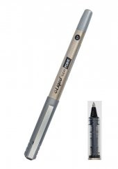 Siyah Pilot Kalem Super Point 0.7 3 Adet Siyah Roller Pilot Kalem 0,7 Mürekkepli Dolma Kalem - 2