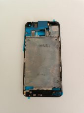 HTC One M7 Orta Kasa Ön Kapak Siyah - 6