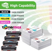 Hp 415A / W2030A / W2031A / W2032A / W2033A Muadil Toner Set/ M455 / M480 / M454 / M478 / M479 - 2
