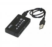 POWERMASTER PM-9066 USB 2.0 SD-MMC-MICRO SD 4IN1 ÇOKLU KART OKUYUCU - 2