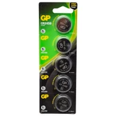GP CR2450 3V Lityum Kartela Düğme Pil 5'li - 1