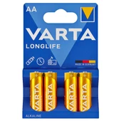 VARTA LONGLIFE POWER ALKALİN AA KALEM PİL (4LÜ PAKET FİYATI) - 1