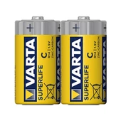 SUPERLIFE ÇİNKO ORTA BOY C PİL 24LÜ PAKET FİYAT VARTA - 1