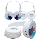 POWERMASTER BT-002 KABLOSUZ BLUETOOTH HAFIZA KART GİRİŞLİ KULAK ÜSTÜ MICKEY MOUSE KULAKLIK - 2