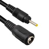 POWERMASTER 5.5*2.1 DİŞİ / 2.5*0.7 ERKEK 30 CM DC KABLO ÇEVİRİCİ - 1