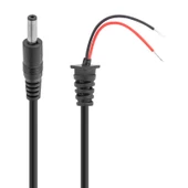 NOTEBOOK ADAPTORU JACKLI DC KABLO 1.5 METRE SİYAH 4.0*1.35 MM - 1