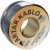 ARTAR 2X025MM STEREO 1.KALİTE 100 METRE 80 NO MİKROFON KABLOSU - 1