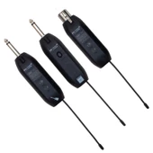 MAGICVOICE MV-19594 UHF GİTAR TİP KABLOSUZ MİKROFON ÜÇLÜ SET (MİKROFON XLRLİ) - 1