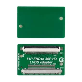 LCD PANEL FLEXİ REPAİR KART 51P FHD TO 30P HD LVDS LVDS TO FPC LG IN SAMSUNG OUT QK0806B - 1