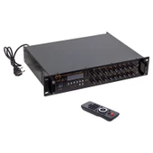 MAGICVOICE MV-1217 USB BT UK 6 ZON RMS 50W*1CH +4-16-70-100V TRAFOLU ANFİ - 1
