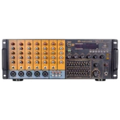 MAGICVOICE MV-1216 USB BT UK RMS300W MAX 2400W 6 ZON +99DSP+4-16-70-100V TRAFOLU MIXER KÜP ANFİ - 2