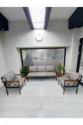 adımshops Balkon-bahçe-kafe Çay Seti Koltuk Oturma Takımı-oturma Grubu - 1