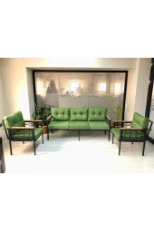 adımshops Balkon-bahçe-kafe Çay Seti Koltuk Oturma Takımı-oturma Grubu Çstakımlazer - 1