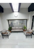 adımshops Safir Balkon-bahçe-kafe Çay Seti Koltuk Oturma Takımı-oturma Grubu - 1