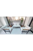 adımshops Balkon-bahçe-kafe Çay Seti Koltuk Oturma Takımı-oturma Grubu Miami thumbnail 1