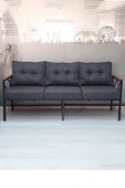 adımshops Safir 3'lü Bahçe,balkon,teras,cafe,çay Seti,oturma Grubu,koltuk Takımı - 2