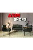 adımshops Balkon-bahçe-kafe Çay Seti Koltuk Oturma Takımı-oturma Grubu Miami - 2