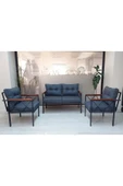adımshops Safir Balkon-bahçe-kafe Çay Seti Koltuk Oturma Takımı-oturma Grubu - 2