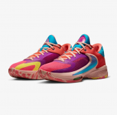 Zoom Freak 4 Erkek Çok Renkli Basketbol Ayakkabısı - 1