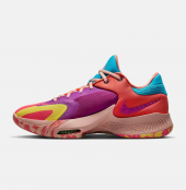 Zoom Freak 4 Erkek Çok Renkli Basketbol Ayakkabısı - 4
