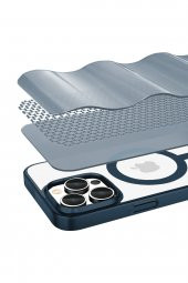 Buff Iphone 14 Pro Magsafe Slim Fit Case Dark Blue - 3