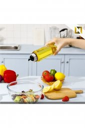 Trouvaille Damlatmaz Cam Yağdanlık 450 ml Akıllı Damlatmaz Yağdanlık, Sirkelik Borosilikat Cam Yağdanlık - 4