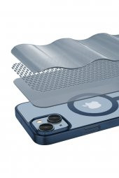 Buff Iphone 14 Plus Magsafe Slim Fit Case Dark Blue - 3