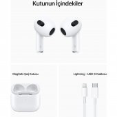 Apple AirPods 3.Nesil Bluetooth Kulaklık MME73TU/A (Apple Türkiye Garantili) - 8