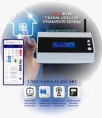 Electrosec WA-7 Akıllı Ev Otomasyon ve Isı Nem Takip Sistemi (Wi-Fi, 7 Kanal) - 2