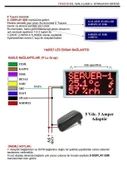 Electrosec TH-02EG 1 Kanal Isı ve Nem Takip Sistemi Ethernet TCP / IP - GPRS Alarm ve Otomasyon Sistemi + 1 Adet Isı Nem Probu +16V Adaptör - 7