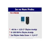 Electrosec TH-03 Serisi İçin İlave Isı ve nem Probu - 2