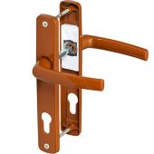 Aletçantam Pvc Balkon Kapı Kolu Pimapen (Metal)- Altınmeşe Kahve - 1